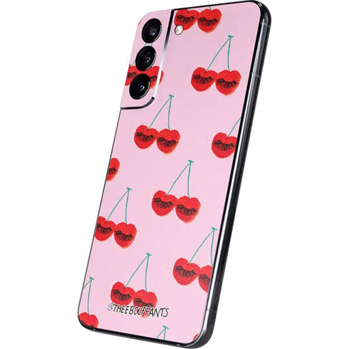 Bouffants and Broken Hearts Cherry Lash Galaxy S22 Plus Skin